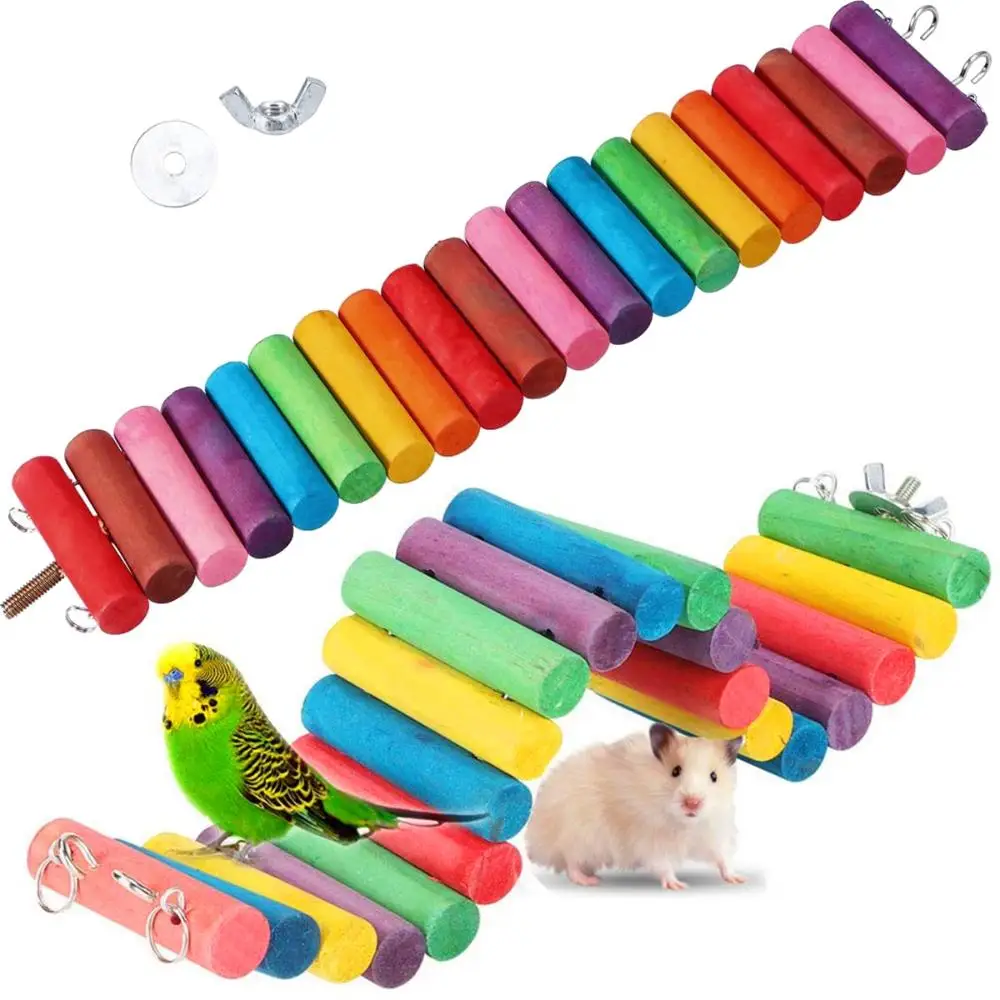 Chipmunk Guinea Pig Rodent Gerbil Colorful Rainbow Climbing Stairs Ladder Bridge Hamster Toys
Chipmunk Guinea Pig Rodent Gerbil Colorful Rainbow Climbing Stairs Ladder Bridge Hamster Toys
