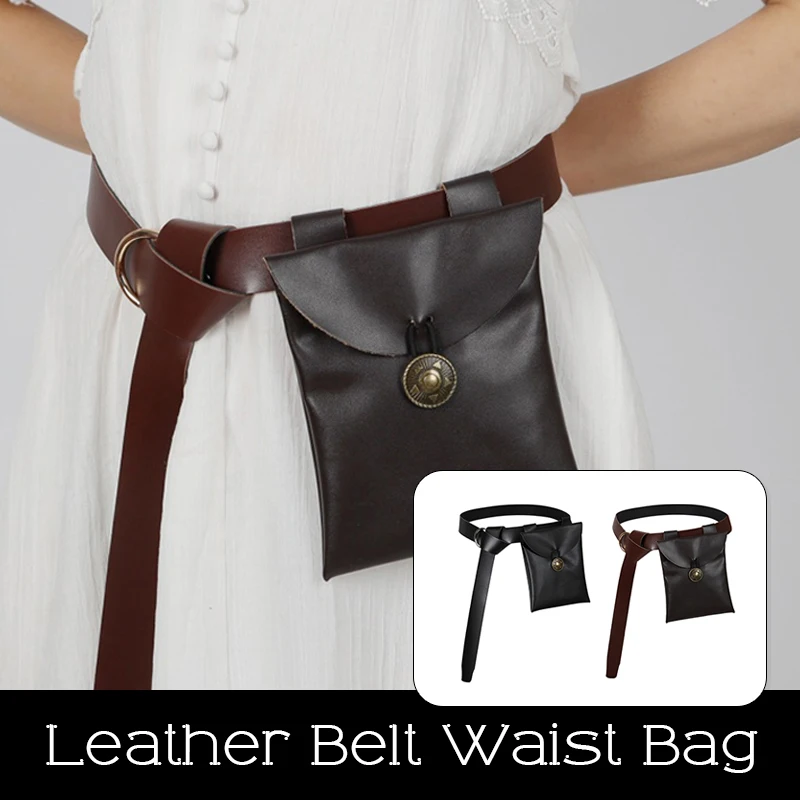 Medieval Knight Waist Bag Vintage PU Leather Coin Purse With Waist Belt Medieval Pouch Jewelry Dice Bag Larp Cosplay Props
Medieval Knight Waist Bag Vintage PU Leather Coin Purse With Waist Belt Medieval Pouch Jewelry Dice Bag Larp Cosplay Props