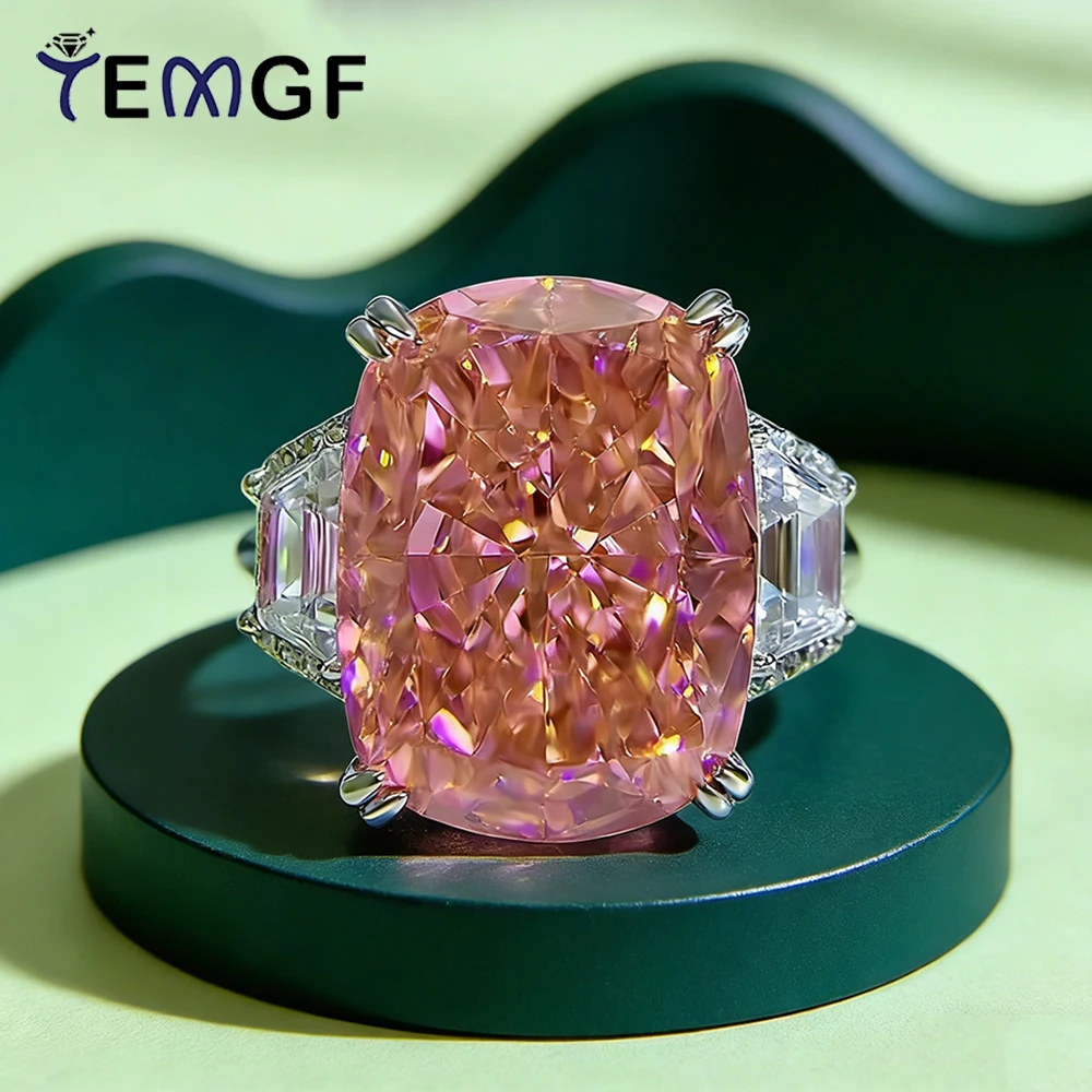 TEMGF Роскошное кольцо с розовым цирконом 11*15 мм, стерлинговое серебро 925 пробы, ювелирные изделия для женщин, свадебная мода, блестящий орнамент, подарки-сюрпризы
TEMGF Роскошное кольцо с розовым цирконом 11*15 мм, стерлинговое серебро 925 пробы, ювелирные изделия для женщин, свадебная мода, блестящий орнамент, подарки-сюрпризы