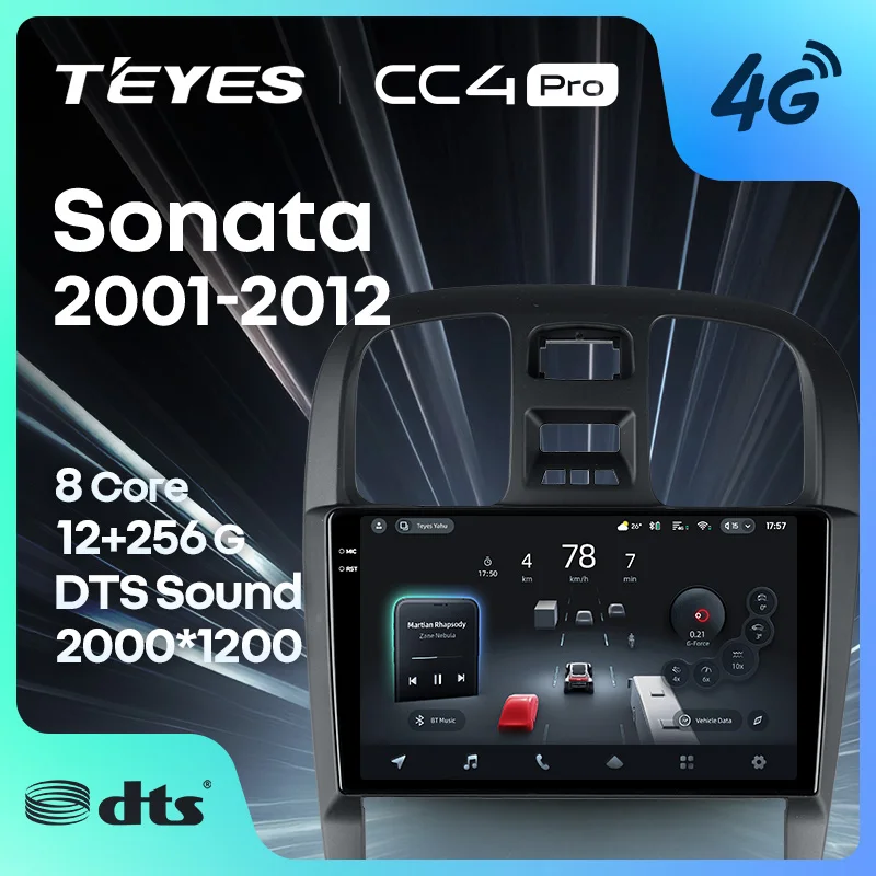 TEYES CC4 PRO For Hyundai Sonata EF 2001 - 2012 CarPlay Android Auto 2DIN Car play Radio Multimedia Stereo
TEYES CC4 PRO For Hyundai Sonata EF 2001 - 2012 CarPlay Android Auto 2DIN Car play Radio Multimedia Stereo