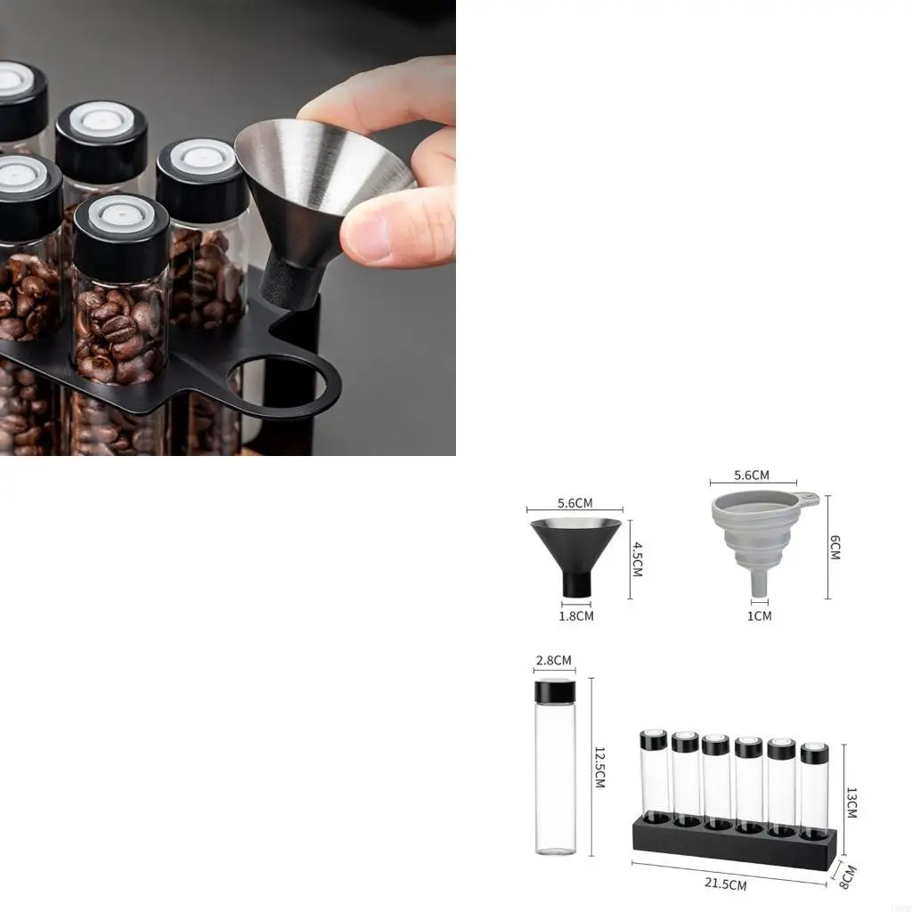 Coffee Tube Rack Single Dose Bean Container Coffee Supplies for Coffee Bean
Coffee Tube Rack Single Dose Bean Container Coffee Supplies for Coffee Bean