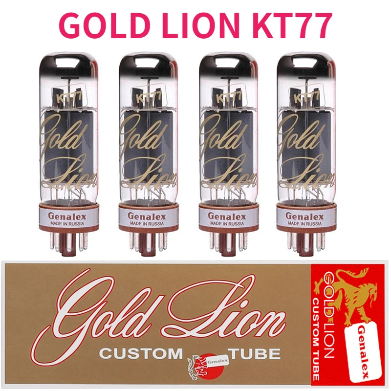 Сменная вакуумная трубка KT77 GOLD LION 6L6GC EL34 6CA7, Заводская проверка, подходит для «сделай сам», трубчатый усилитель
Сменная вакуумная трубка KT77 GOLD LION 6L6GC EL34 6CA7, Заводская проверка, подходит для «сделай сам», трубчатый усилитель