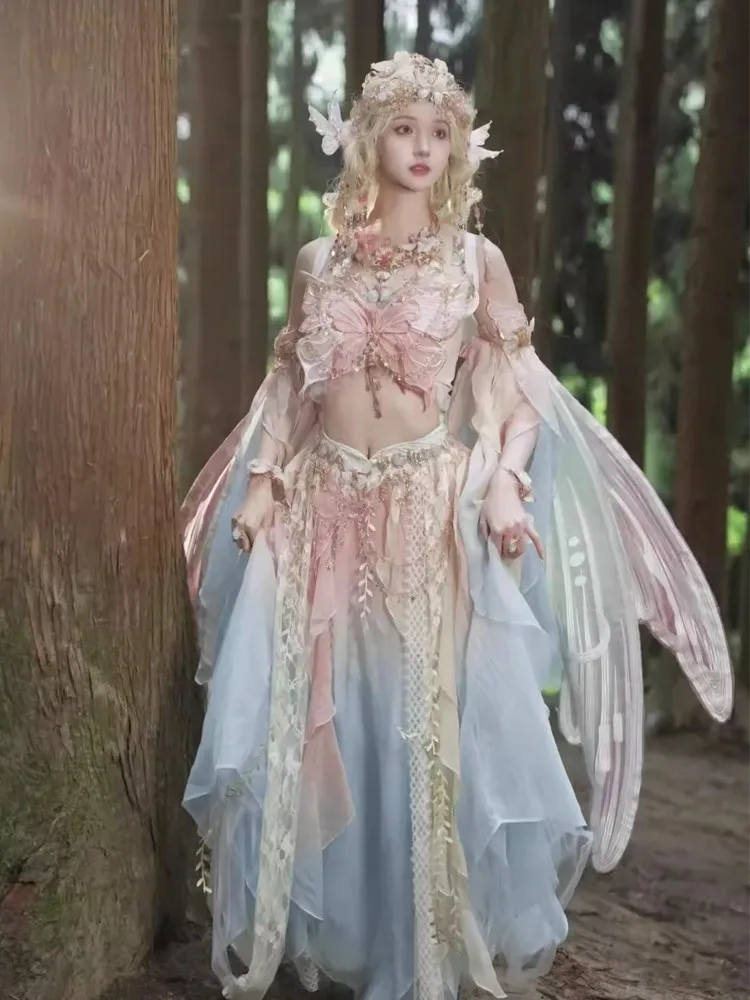 Hanfu female embroidery gradient exotic style Western Regions girl travel photography Daily set
Hanfu female embroidery gradient exotic style Western Regions girl travel photography Daily set