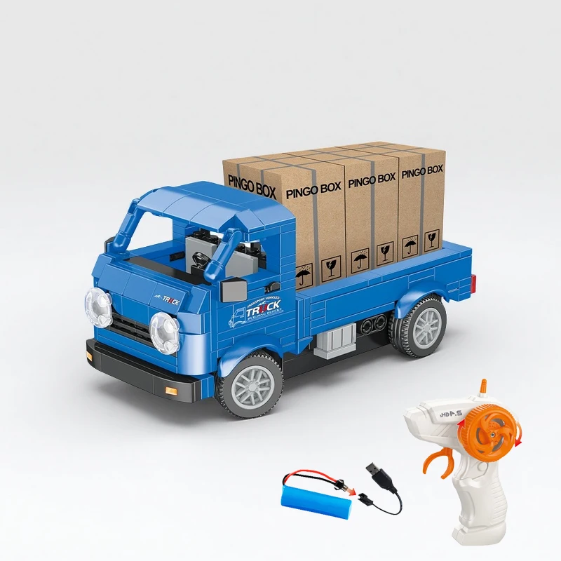 1: 20 Mini 2.4GHz RC Truck MOC Building Blocks Charging Electric School Bus Assembly Building Blocks Children's Car Toys
1: 20 Mini 2.4GHz RC Truck MOC Building Blocks Charging Electric School Bus Assembly Building Blocks Children's Car Toys