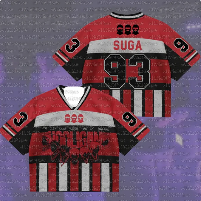 2026 Summer New Design K-pop Male Group Short V-Neck Street Cool Style Ballshirt Loose and Breathable T-Shirt
2026 Summer New Design K-pop Male Group Short V-Neck Street Cool Style Ballshirt Loose and Breathable T-Shirt