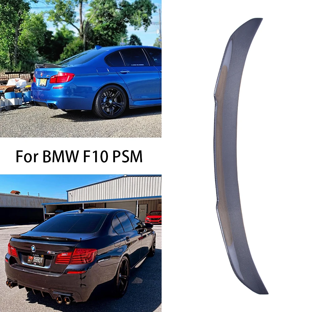For BMW 5 Series F10 F18 /F10 M5 Sedan PSM Style Carbon fiber Rear Spoiler Trunk wing 2009-2016
For BMW 5 Series F10 F18 /F10 M5 Sedan PSM Style Carbon fiber Rear Spoiler Trunk wing 2009-2016