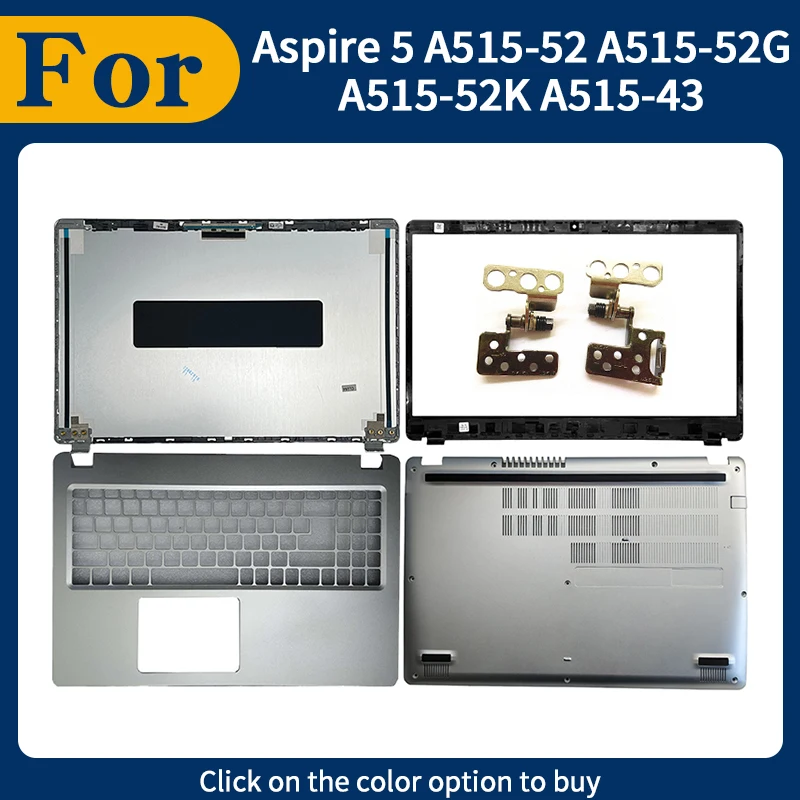 Новые запчасти для Acer Aspire 5 A515-52 A515-52G A515-52K A515-43 A515-43G N19C3: задняя крышка LCD-экрана, передняя рамка, петли, подставка для рук, нижний корпус
Новые запчасти для Acer Aspire 5 A515-52 A515-52G A515-52K A515-43 A515-43G N19C3: задняя крышка LCD-экрана, передняя рамка, петли, подставка для рук, нижний корпус