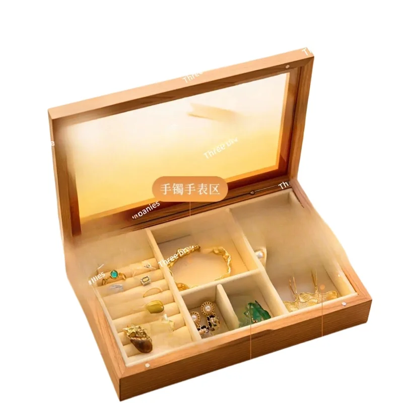 Jewelry box storage high-end exquisite hand earrings necklace solid wood storage wooden creative wedding gift
Jewelry box storage high-end exquisite hand earrings necklace solid wood storage wooden creative wedding gift