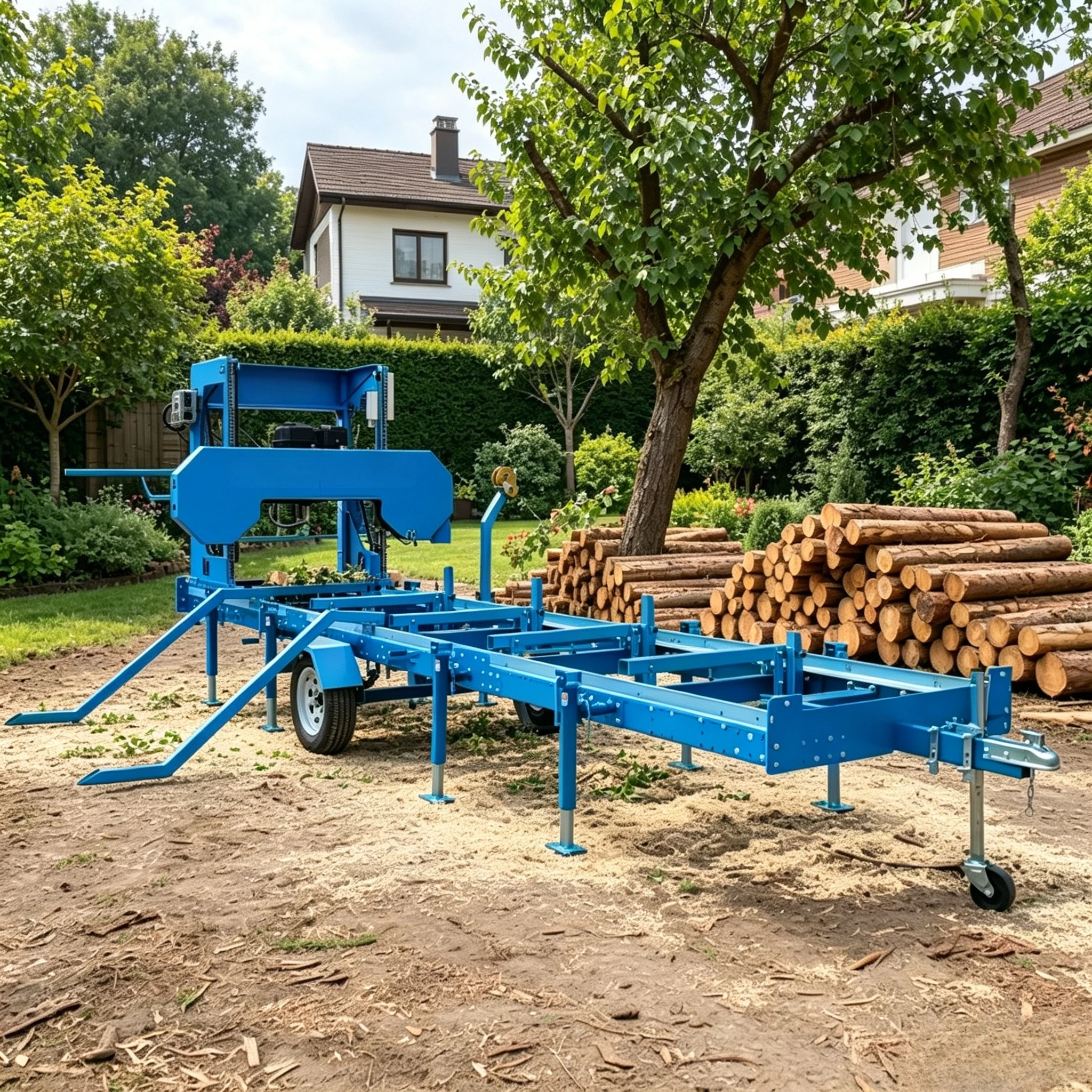 Customized Factory Price Portable Horizontal Log Band Sawmill for Woodworking Machine Engine Bandsaw Mill with Mobile Trailer
Customized Factory Price Portable Horizontal Log Band Sawmill for Woodworking Machine Engine Bandsaw Mill with Mobile Trailer