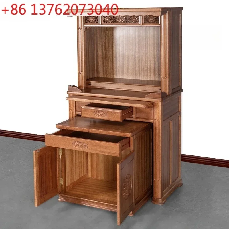 Solid wood shrine New Chinese vertical cabinet Household Buddha offering cabinet Shrine light luxury shrine cabinet
Solid wood shrine New Chinese vertical cabinet Household Buddha offering cabinet Shrine light luxury shrine cabinet