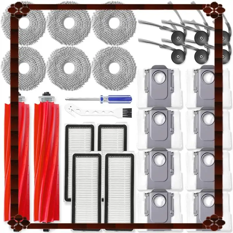 24-Hour Delivery Replacement Accessories Kit For Roborock QV 35A/QR 798 Vacuum Cleaner Compatible Robot Parts Main Brush HEPA Fi
24-Hour Delivery Replacement Accessories Kit For Roborock QV 35A/QR 798 Vacuum Cleaner Compatible Robot Parts Main Brush HEPA Fi