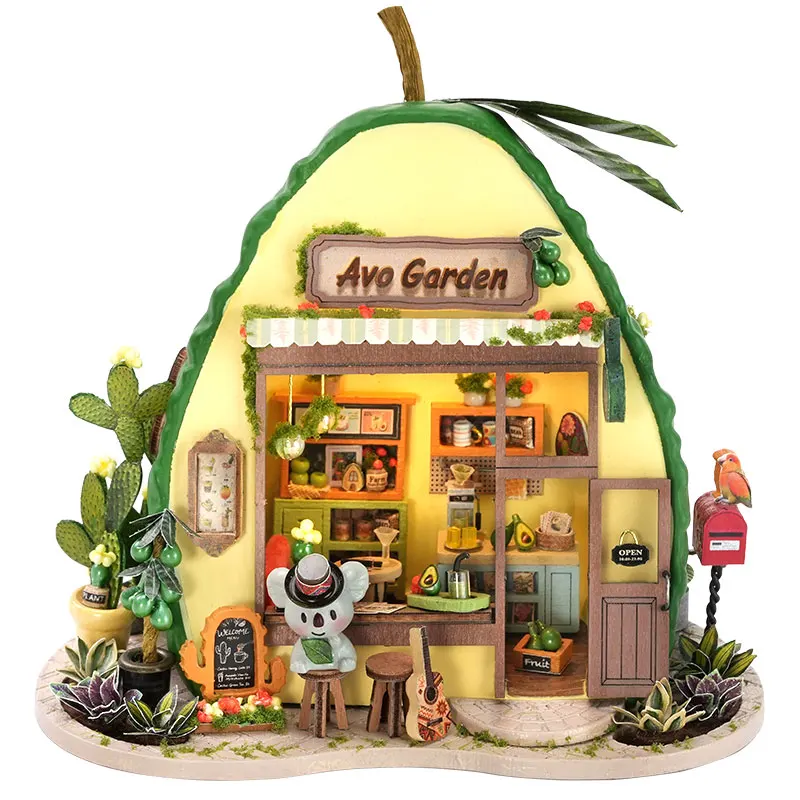 Koala Milkshake Shop Mini 3D Puzzle Model Doll House Kit DIY Handmade Toy Doll House Kit Room Bedroom Decoration Gift
Koala Milkshake Shop Mini 3D Puzzle Model Doll House Kit DIY Handmade Toy Doll House Kit Room Bedroom Decoration Gift