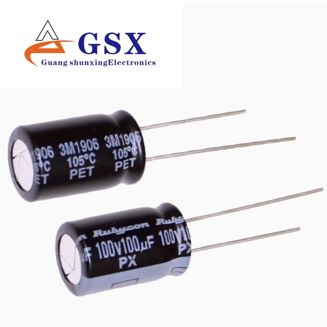 100UF 100V imported aluminum electrolytic capacitor 100v100uf 10 * 16 ruby PX 105 degrees
100UF 100V imported aluminum electrolytic capacitor 100v100uf 10 * 16 ruby PX 105 degrees
