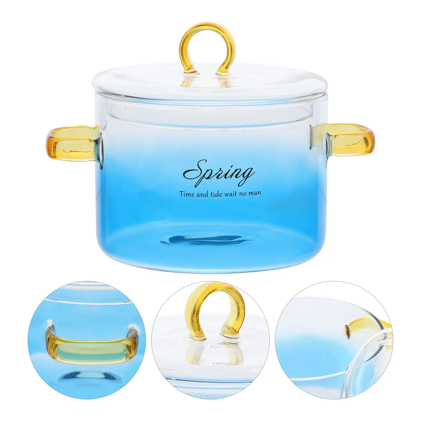 1500ml Heat Resistant Borosilicate Glass Stew Pot Clear Simmering Cookware for Stove Top Soup Milk Ramen Kitchen Pot
1500ml Heat Resistant Borosilicate Glass Stew Pot Clear Simmering Cookware for Stove Top Soup Milk Ramen Kitchen Pot