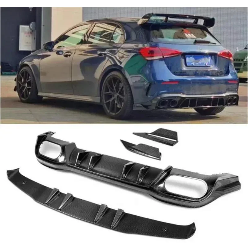 Real Carbon Fiber Rear Bumper Lip Diffuser Spoiler Side Angle Aprons For Benz W177 A250 A35 A45S 2019 2020 2021 2022 2023
Real Carbon Fiber Rear Bumper Lip Diffuser Spoiler Side Angle Aprons For Benz W177 A250 A35 A45S 2019 2020 2021 2022 2023