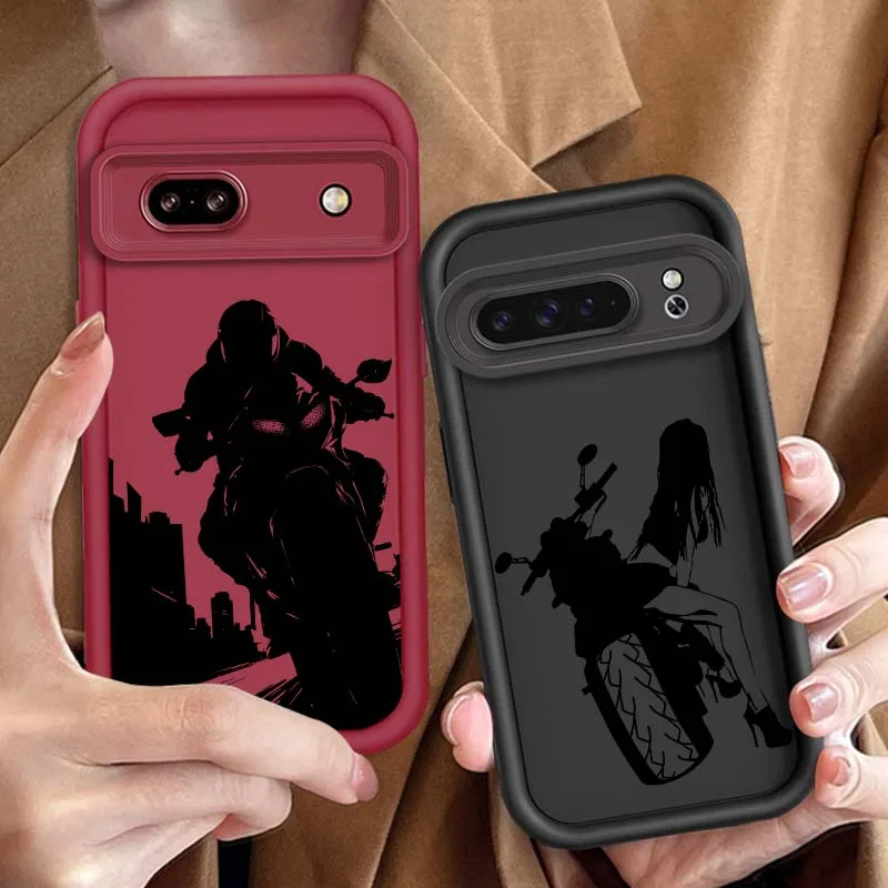 Motorcycle rider style Phone Case For Google Pixel 9 8A 8 7 7A Pro XL 5G Eye Ladder Soft TPU Shockproof Cover
Motorcycle rider style Phone Case For Google Pixel 9 8A 8 7 7A Pro XL 5G Eye Ladder Soft TPU Shockproof Cover