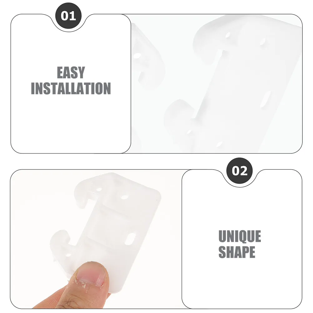 20 шт. пластиковых направляющих для ящиков, нижнего крепления, в форме краба, сменные детали для комодов, стабилизирующие кронштейны для ящиков
20 шт. пластиковых направляющих для ящиков, нижнего крепления, в форме краба, сменные детали для комодов, стабилизирующие кронштейны для ящиков