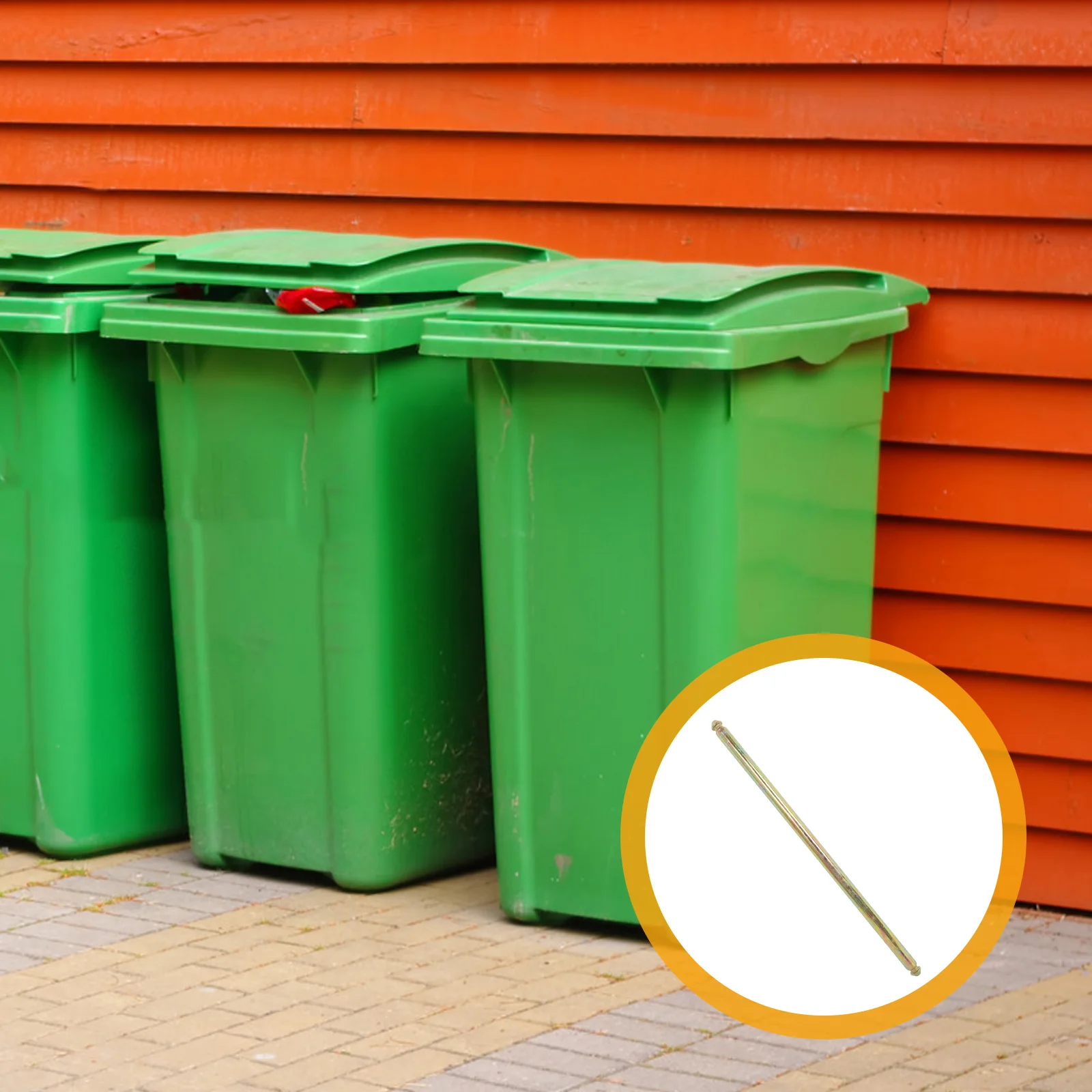 1pc Garbage Bin Axle Parts Hollow Shaft Replacement For Waste Bin Lid Accessories Trash Can Wheel Axle Repair Kit Wastebasket
1pc Garbage Bin Axle Parts Hollow Shaft Replacement For Waste Bin Lid Accessories Trash Can Wheel Axle Repair Kit Wastebasket