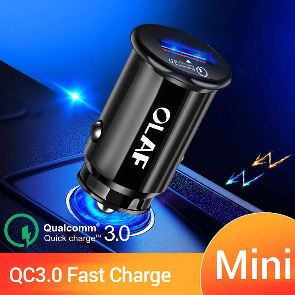 Quick Charge 3.0 Car USB Charger Mobile Phone Charger 1 Port Fast USB Car Charger for IPhone Samsung Tablet Car Charger
Quick Charge 3.0 Car USB Charger Mobile Phone Charger 1 Port Fast USB Car Charger for IPhone Samsung Tablet Car Charger