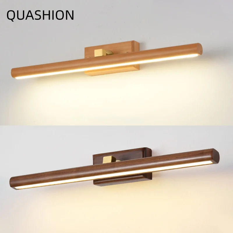 Rotatable Nordic Solid Wood LED Wall Lamp Minimalist Strip Sconce Warm Light For Bedroom Living Room Bathroom Vanity Decor Light
Rotatable Nordic Solid Wood LED Wall Lamp Minimalist Strip Sconce Warm Light For Bedroom Living Room Bathroom Vanity Decor Light