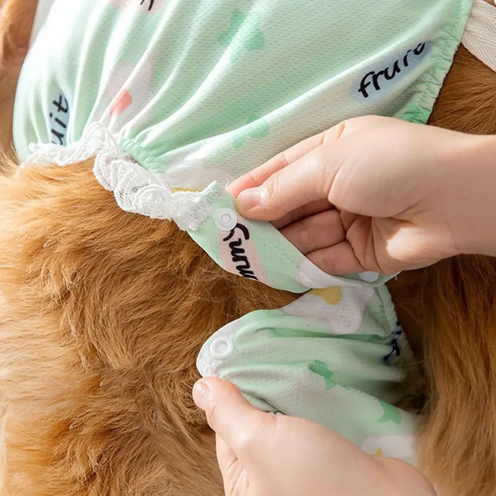 Reusable Female Pet Sanitary Panties Breathable with Straps Dog Suspender Physiological Pant Adjustable Non-slip Pet Underwear
Reusable Female Pet Sanitary Panties Breathable with Straps Dog Suspender Physiological Pant Adjustable Non-slip Pet Underwear