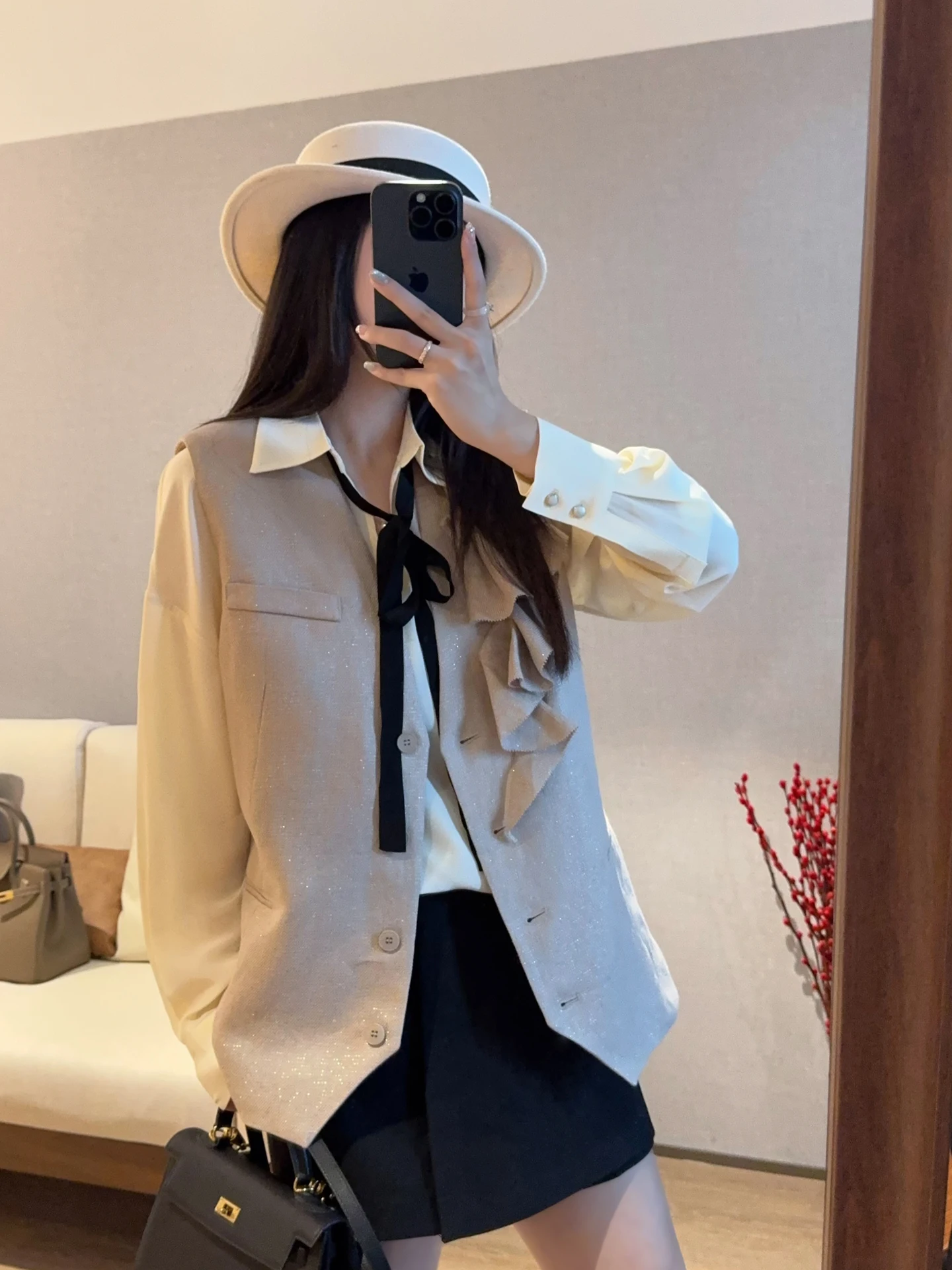 Elegant Fashionable Linen Suit Jacket Women's V-Neck Sleeveless Vest Spring Summer Breathable Comfortable Outerwear
Elegant Fashionable Linen Suit Jacket Women's V-Neck Sleeveless Vest Spring Summer Breathable Comfortable Outerwear
