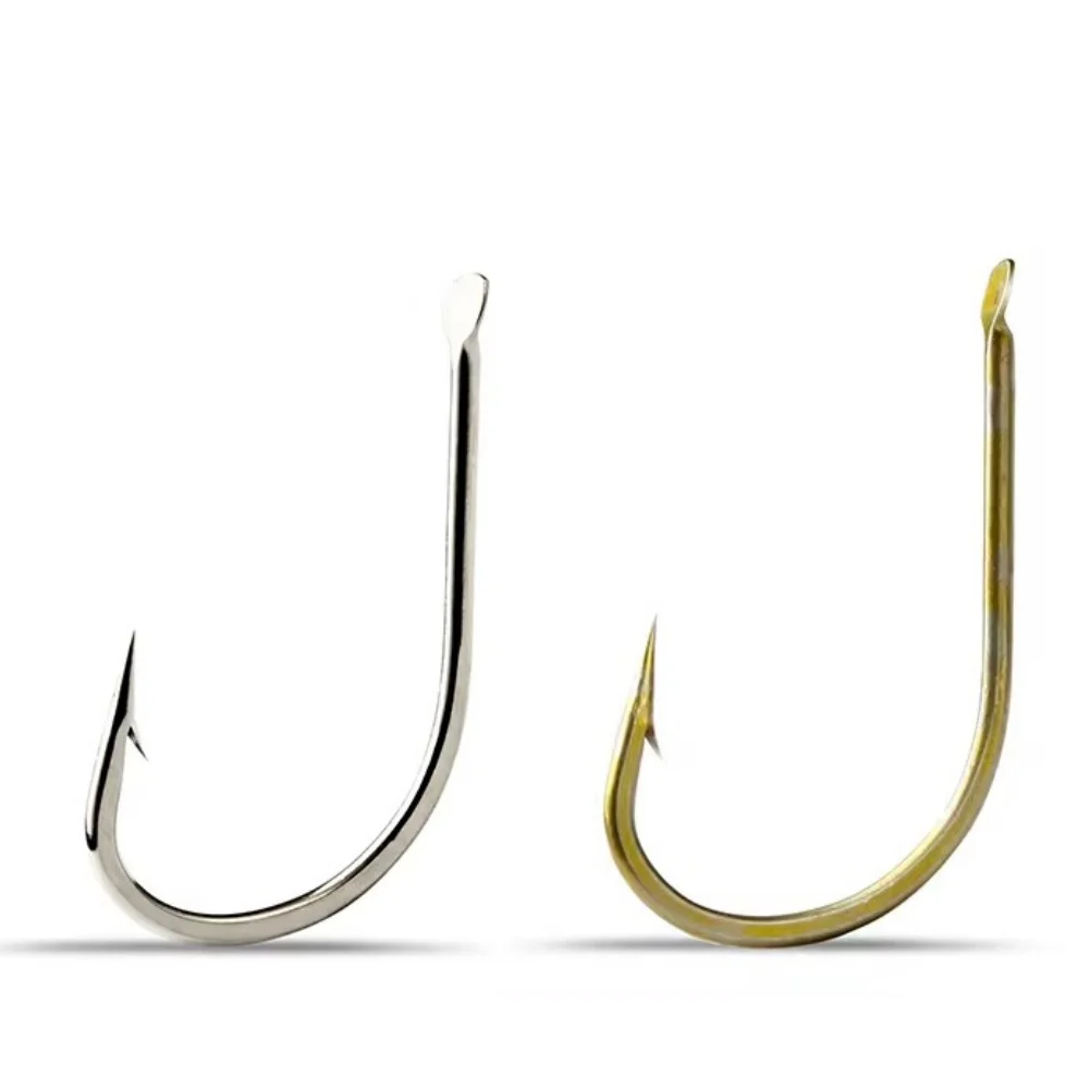 FISH KING 421BR/421N 100 шт./лот 1 #-10 # двухцветный рыболовный крючок из высокоуглеродистой стали рыболовные снасти
FISH KING 421BR/421N 100 шт./лот 1 #-10 # двухцветный рыболовный крючок из высокоуглеродистой стали рыболовные снасти