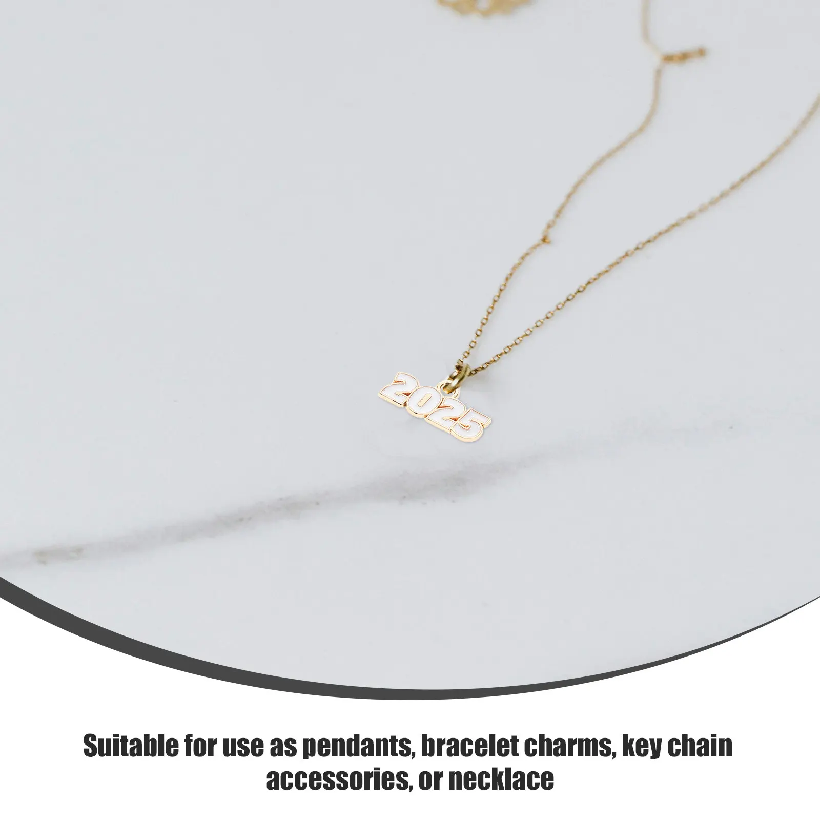 100Pcs Graduation Memento Charms DIY Year 2025 Pendants for Bracelets Key Chains Jewelry Making Accessories Commemorative
100Pcs Graduation Memento Charms DIY Year 2025 Pendants for Bracelets Key Chains Jewelry Making Accessories Commemorative
