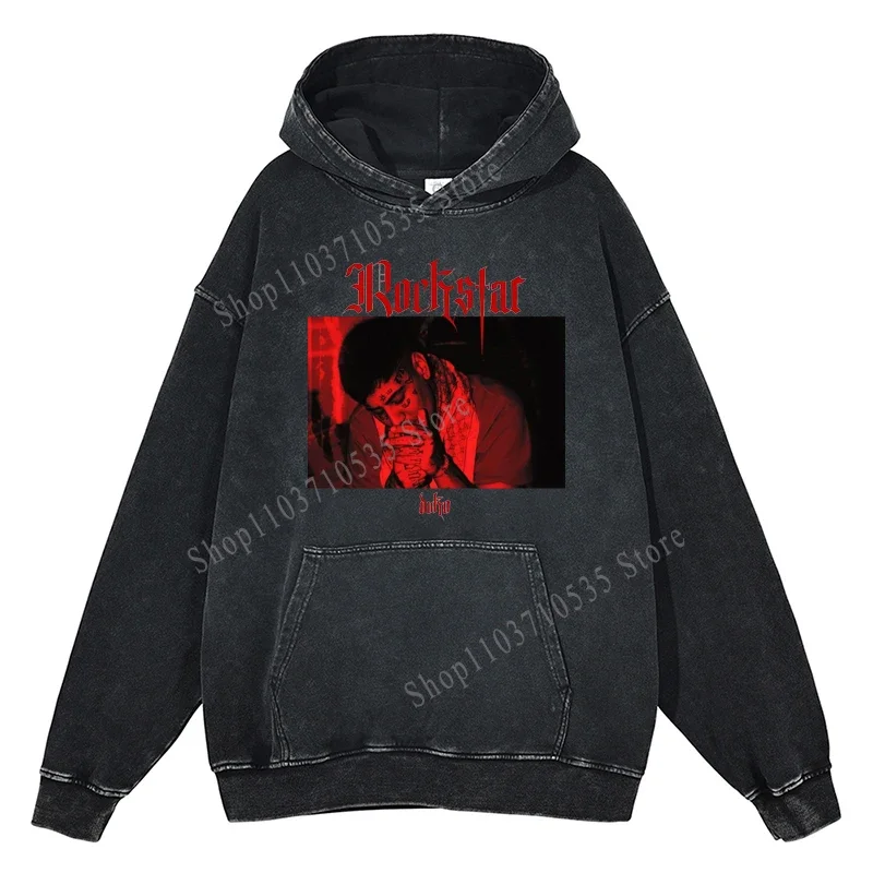 Rapper Duki Rockstar Music Printed Hoodies Vintage Cotton Washed Sweatshirt Fashion for Men Women Streetwear Pullover Tops
Rapper Duki Rockstar Music Printed Hoodies Vintage Cotton Washed Sweatshirt Fashion for Men Women Streetwear Pullover Tops
