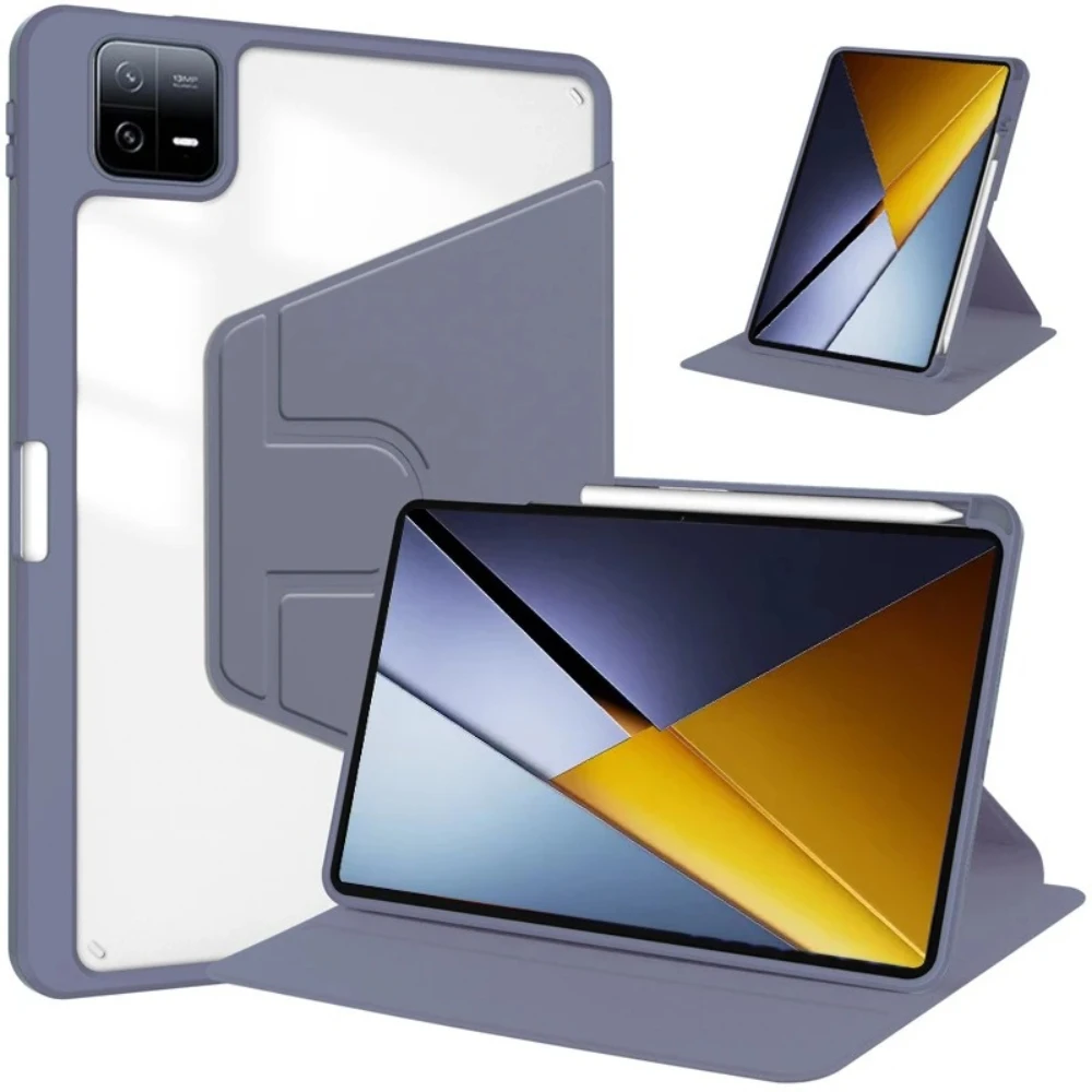 For Xiaomi Pad 7 Case 11.2" Case with Pencil Holder 360 Rotating Acrylic Stand Cover For Xiaomi Pad 7 Pro Tablet Case 11.2 Inch
For Xiaomi Pad 7 Case 11.2" Case with Pencil Holder 360 Rotating Acrylic Stand Cover For Xiaomi Pad 7 Pro Tablet Case 11.2 Inch