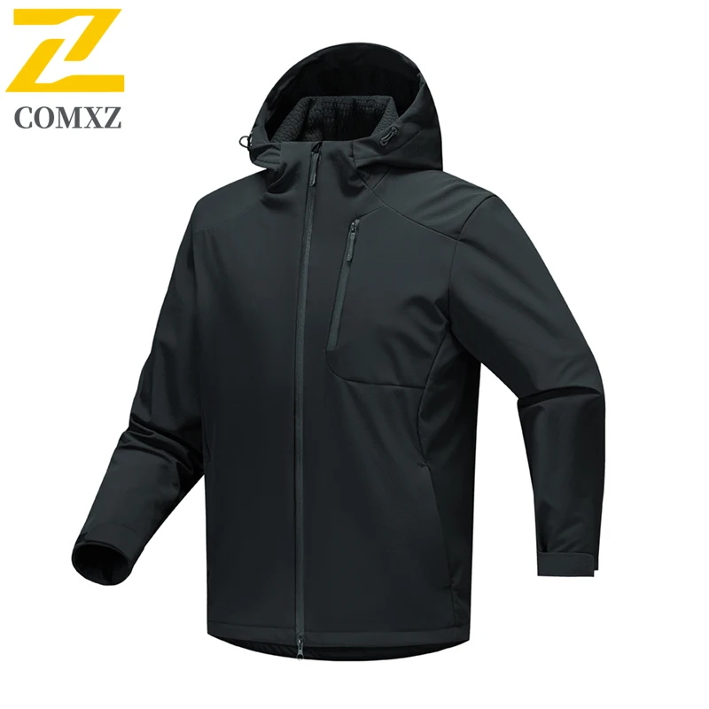 EiAO Jacket Fleece-Lined Softshell Men Women Thermal Waterproof Windproof Hoode Outdoor Coat for Hiking Camping Fishing Trekking
EiAO Jacket Fleece-Lined Softshell Men Women Thermal Waterproof Windproof Hoode Outdoor Coat for Hiking Camping Fishing Trekking