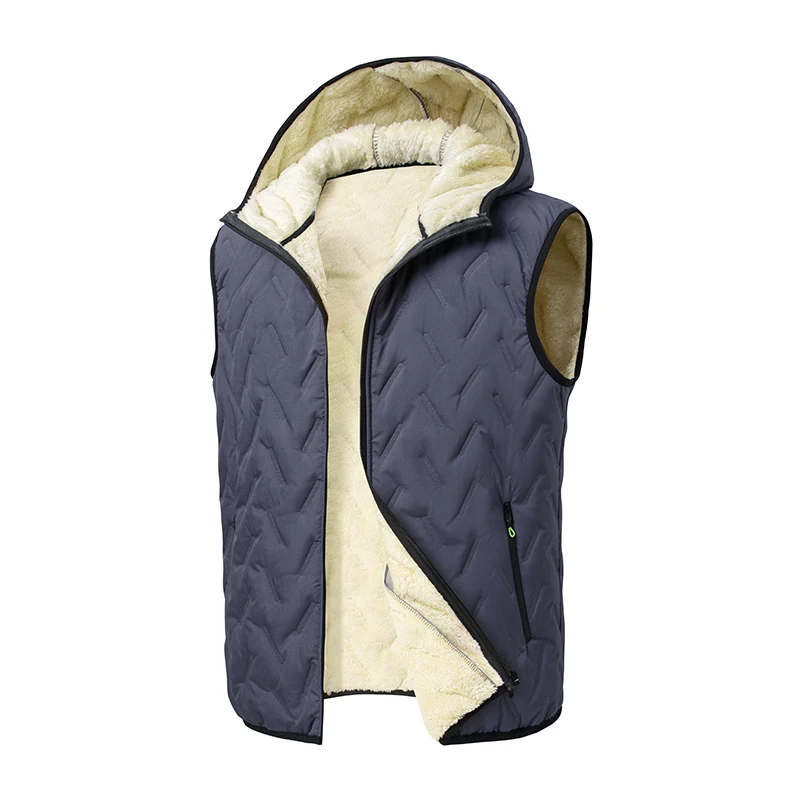 Men's New High-quality, Fashionable, Casual, Versatile, Comfortable Vest, Hooded Vest, Comfortable, Warm and Plush Cotton Jacket
Men's New High-quality, Fashionable, Casual, Versatile, Comfortable Vest, Hooded Vest, Comfortable, Warm and Plush Cotton Jacket