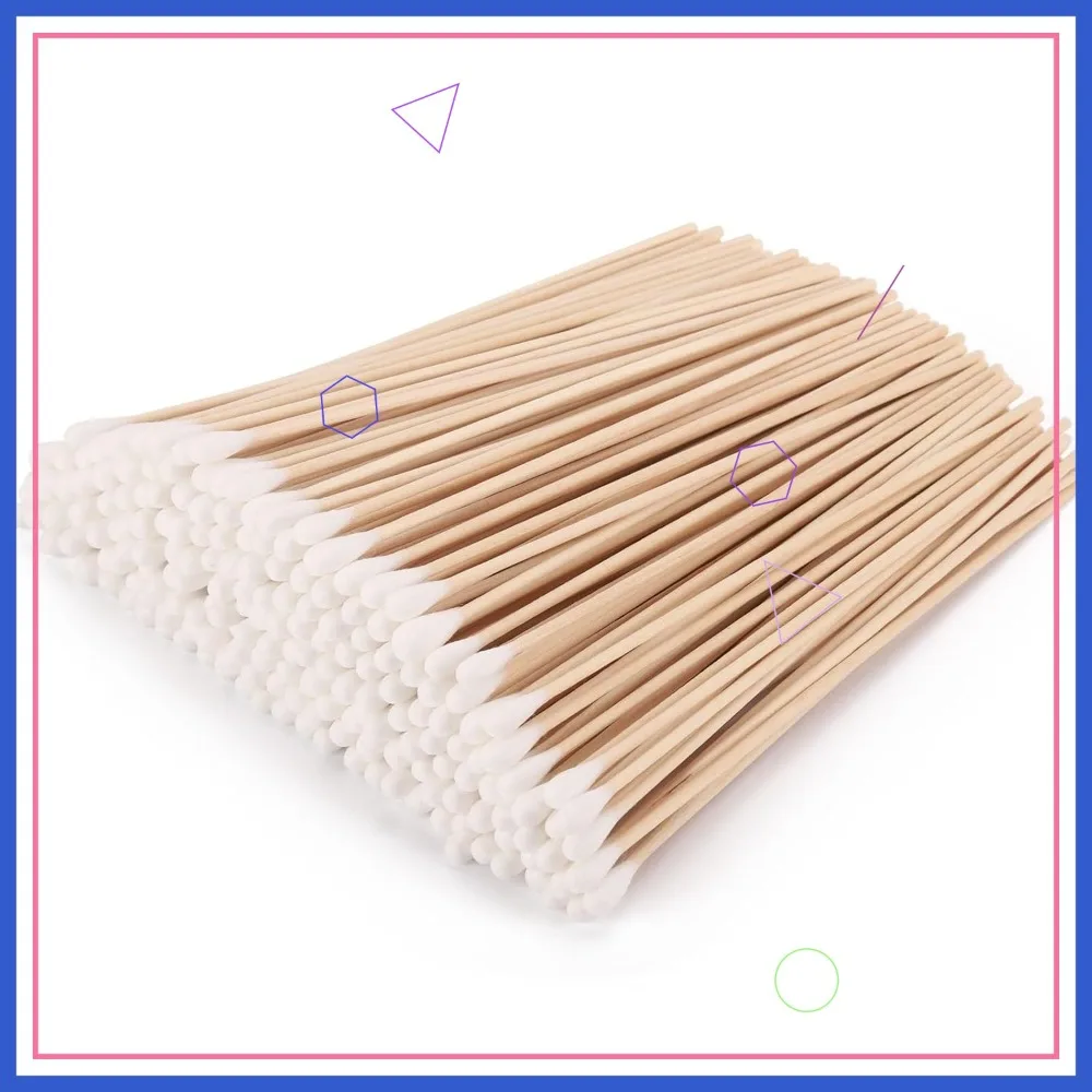 1200 Count 6 Inch Long Cotton Swabs with Wooden Sticks, Cleaning Cotton Tipped Applicators
1200 Count 6 Inch Long Cotton Swabs with Wooden Sticks, Cleaning Cotton Tipped Applicators