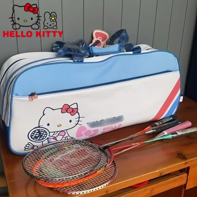 Hello Kitty Badminton Square Bag Large-capacity Hand-held Shoulder Racket Sports Fitness Storage Bag Girls' Festival Gift
Hello Kitty Badminton Square Bag Large-capacity Hand-held Shoulder Racket Sports Fitness Storage Bag Girls' Festival Gift