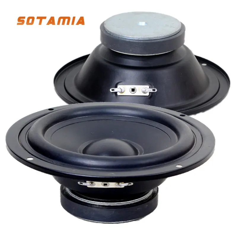 SOTAMIA 2Pcs 5 Inch Midrange Speaker 4 8 Ohm 30W PP Basin Audio Music Speaker Power Loudspeaker 4R 8R DIY Bluetooth Sound Box
SOTAMIA 2Pcs 5 Inch Midrange Speaker 4 8 Ohm 30W PP Basin Audio Music Speaker Power Loudspeaker 4R 8R DIY Bluetooth Sound Box