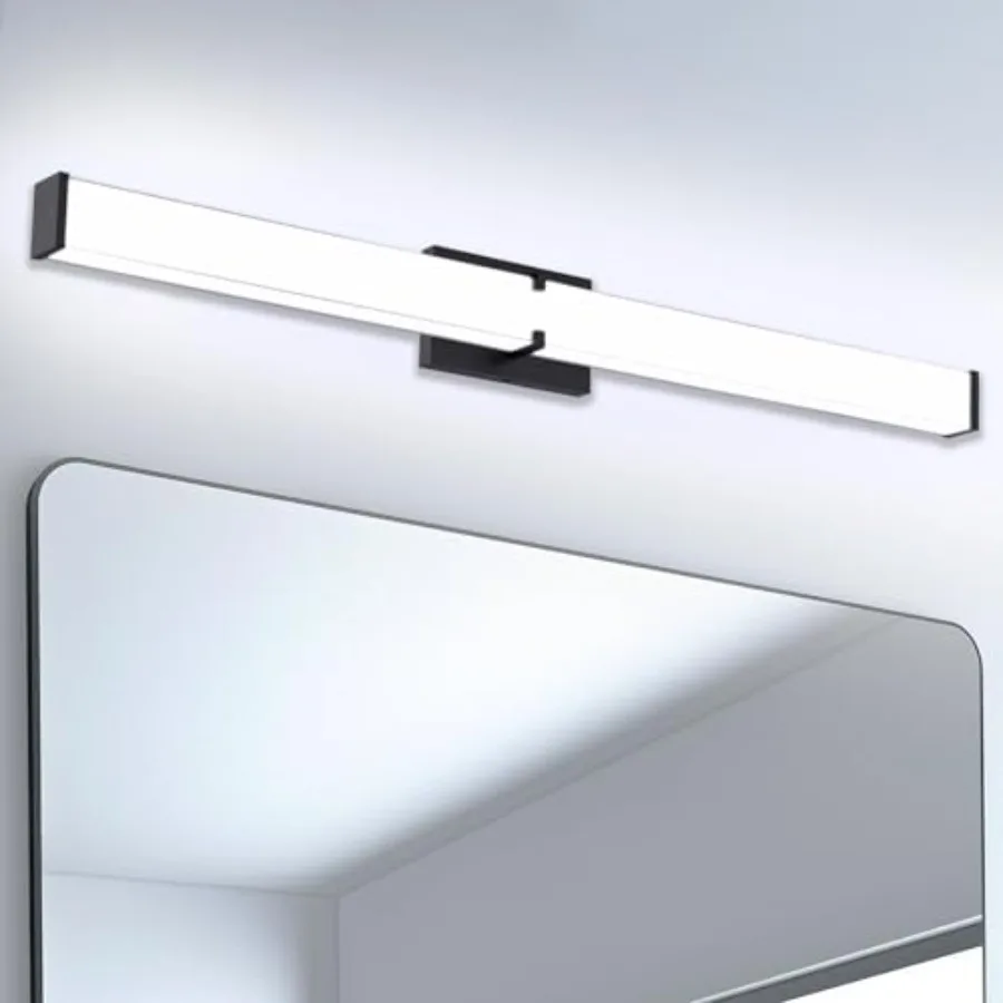 Bathroom Light Fixtures: 31.5 ch ETL Certified LED Bathroom Vanity Light 5700K Cool White 36W 2500LM - Modern Black Vanity Ligh
Bathroom Light Fixtures: 31.5 ch ETL Certified LED Bathroom Vanity Light 5700K Cool White 36W 2500LM - Modern Black Vanity Ligh