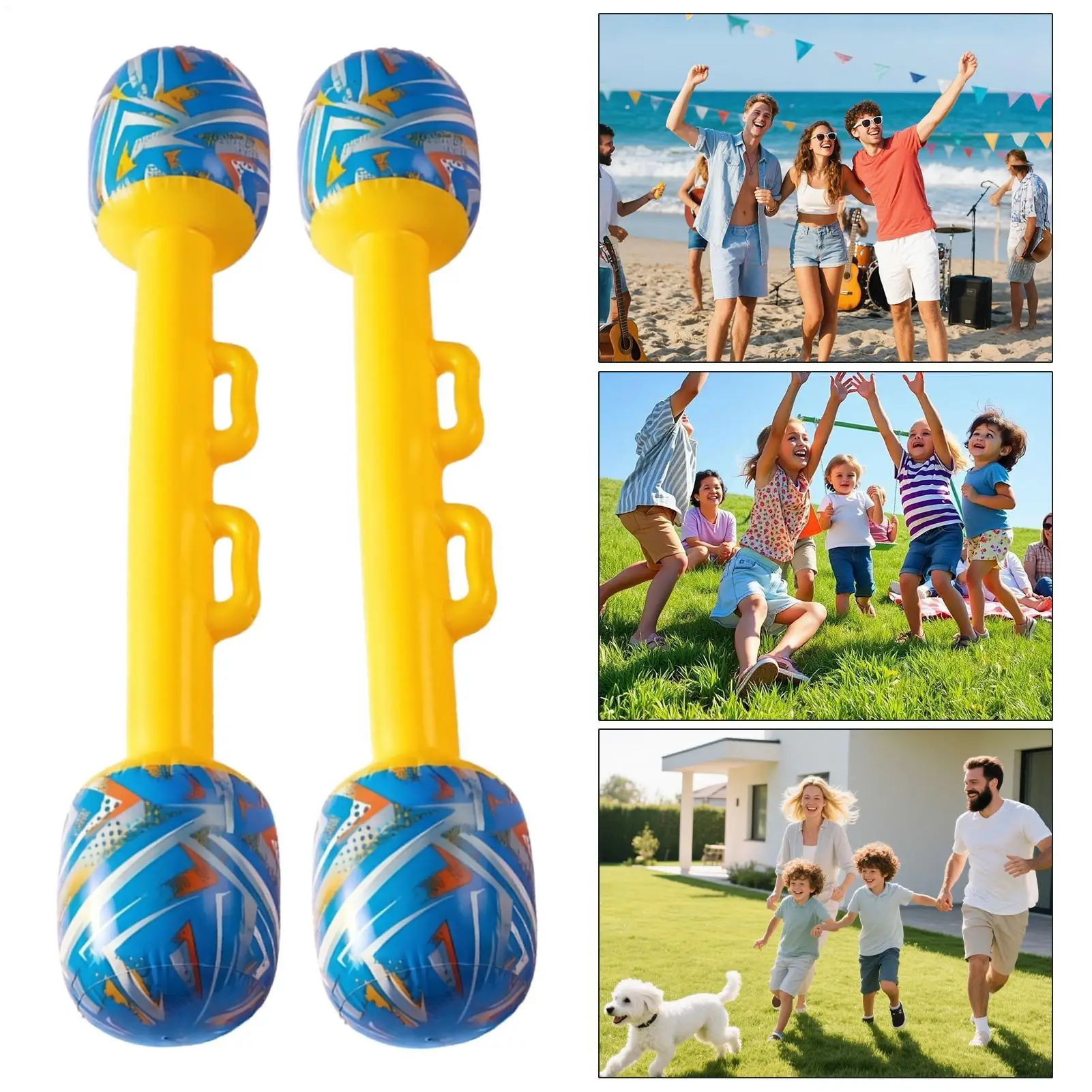 Inflatable Battle Batons 2 Pieces Outdoor Toys Outdoor Yard Game For Kids Teens Adults Party Holiday Birthday Gatherings
Inflatable Battle Batons 2 Pieces Outdoor Toys Outdoor Yard Game For Kids Teens Adults Party Holiday Birthday Gatherings