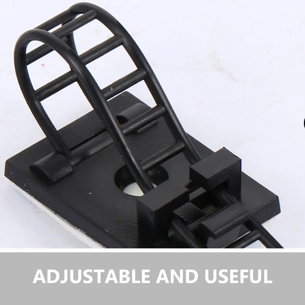 25 Pcs Wire Holders for Cords Cable Tie Ties Management Clips Adhesive Black Desk Self
25 Pcs Wire Holders for Cords Cable Tie Ties Management Clips Adhesive Black Desk Self