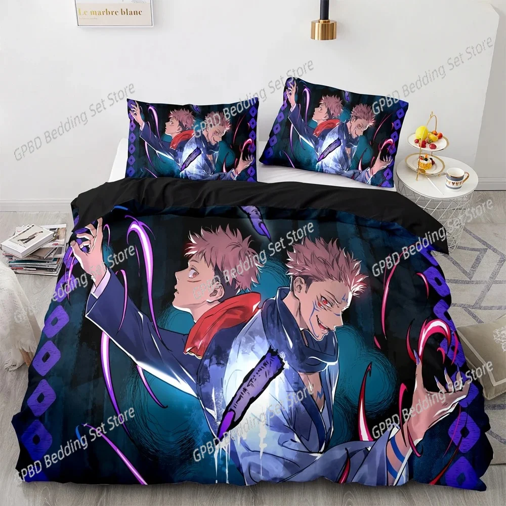 New 3d Print Anime Jujutsu Kaisen Bedding Set Boys Girls Twin Queen Size Duvet Cover Pillowcase Bed Kids Adult Home Textiles
New 3d Print Anime Jujutsu Kaisen Bedding Set Boys Girls Twin Queen Size Duvet Cover Pillowcase Bed Kids Adult Home Textiles