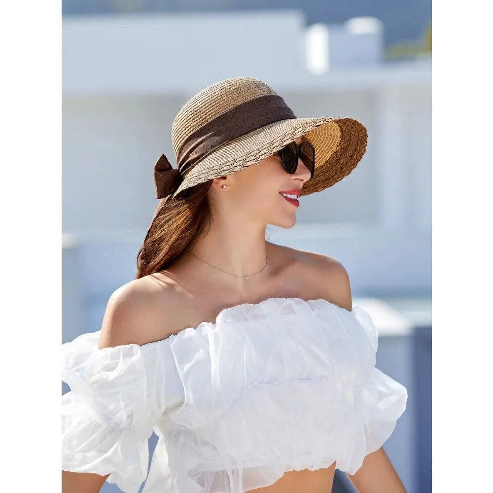 1pc Bowknot Band Straw Hat With Ribbon For Beach Party, Outdoor Activities,Holiday,Travel
1pc Bowknot Band Straw Hat With Ribbon For Beach Party, Outdoor Activities,Holiday,Travel