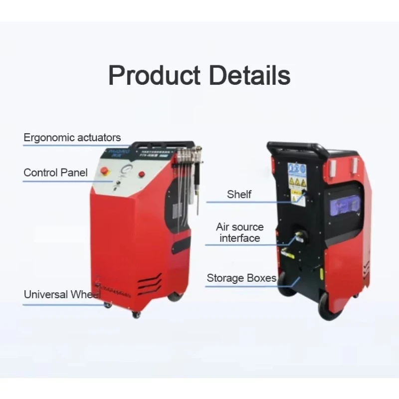 Dry Ice Cleaner for Sale Dry Ice Descaling Machine for Car Body Undercarriage Industrial Machinery Oil Stains Removal
Dry Ice Cleaner for Sale Dry Ice Descaling Machine for Car Body Undercarriage Industrial Machinery Oil Stains Removal