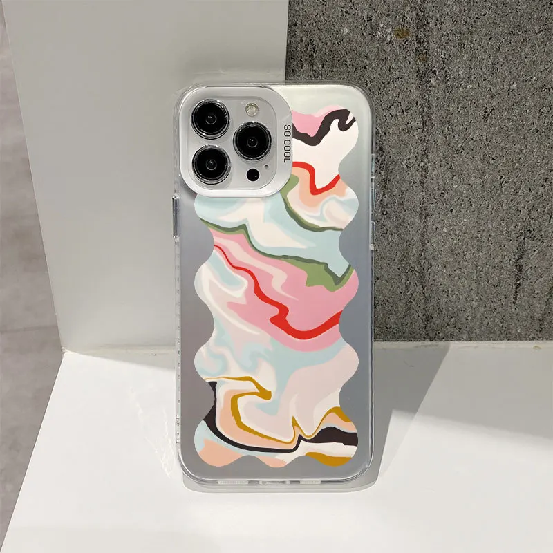 Красочный волнистый чехол для телефона iPhone 16, 15, 14, 13, 12, 11 Pro/Max/Plus, противоударный задний чехол с защитой от отпечатков пальцев
Красочный волнистый чехол для телефона iPhone 16, 15, 14, 13, 12, 11 Pro/Max/Plus, противоударный задний чехол с защитой от отпечатков пальцев