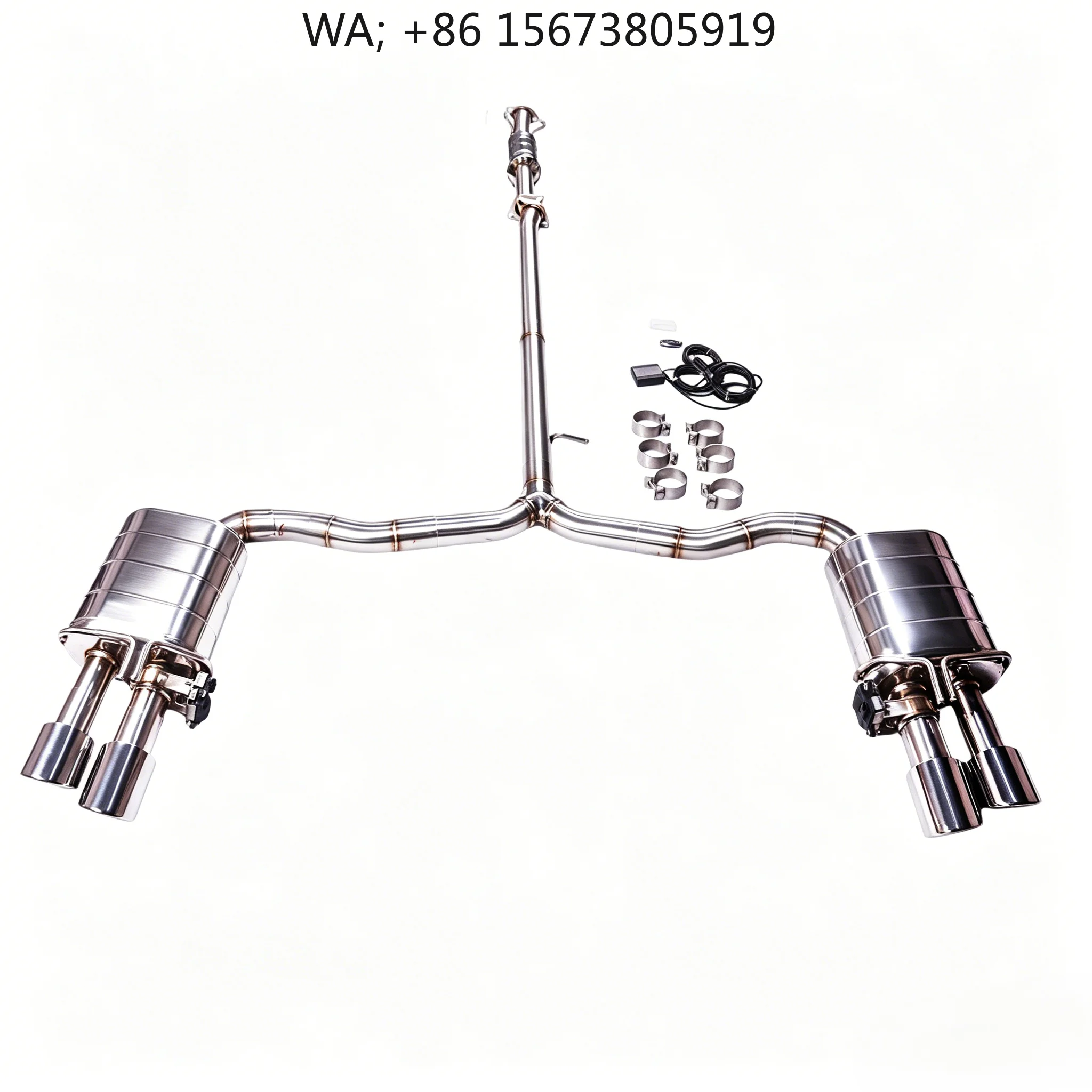 For Catback Valvetronic Muffler Sonata N Line DN8 2.5T High-Permance SUS304 Exhaust Pipe
For Catback Valvetronic Muffler Sonata N Line DN8 2.5T High-Permance SUS304 Exhaust Pipe