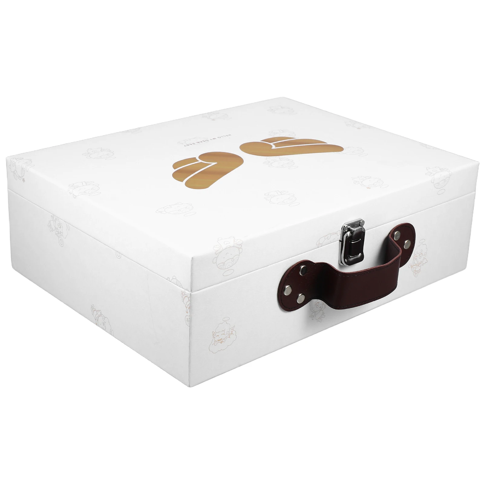 Portable Gift Box Baby Clothes Organizer Small Paperboard Suitcases Decorative Banquet Storage
Portable Gift Box Baby Clothes Organizer Small Paperboard Suitcases Decorative Banquet Storage