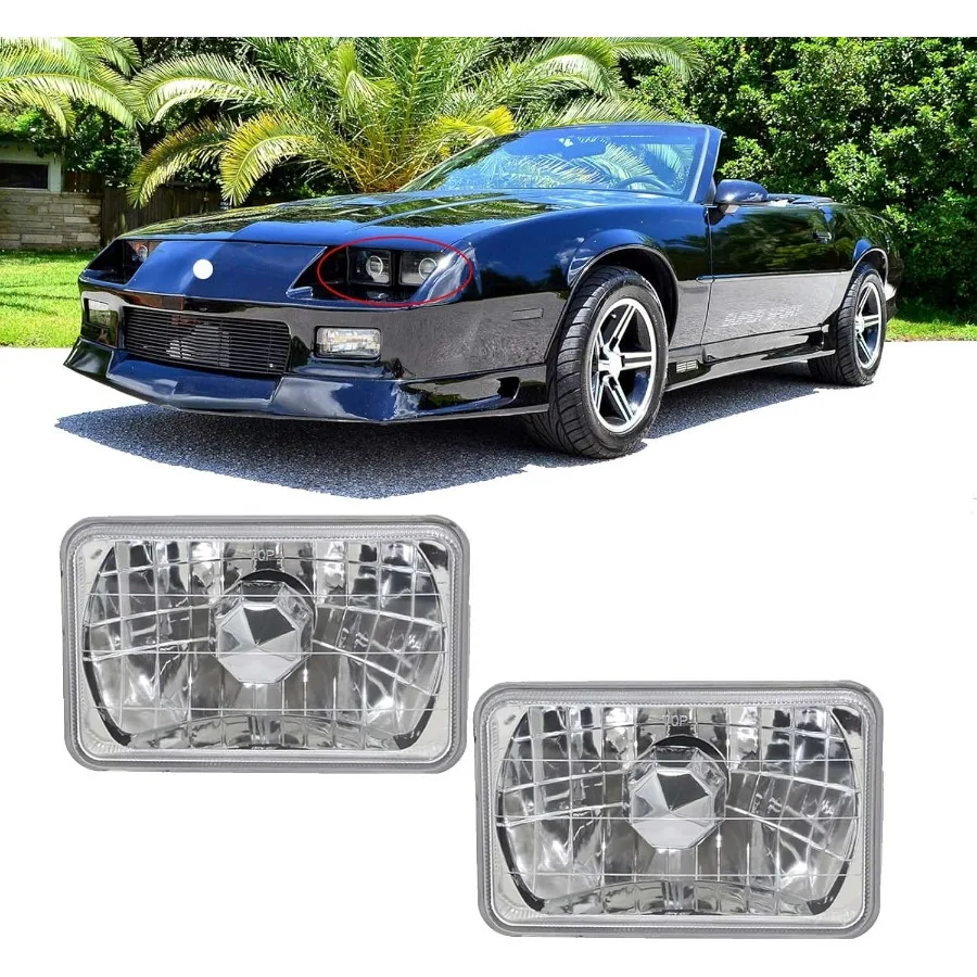 Хромированные кристаллические полузапечатанные фары 4x6 дюймов, стеклянные линзы H4 HID, светодиодный галогенный комплект для замены дальнего и ближнего света, пара
Хромированные кристаллические полузапечатанные фары 4x6 дюймов, стеклянные линзы H4 HID, светодиодный галогенный комплект для замены дальнего и ближнего света, пара