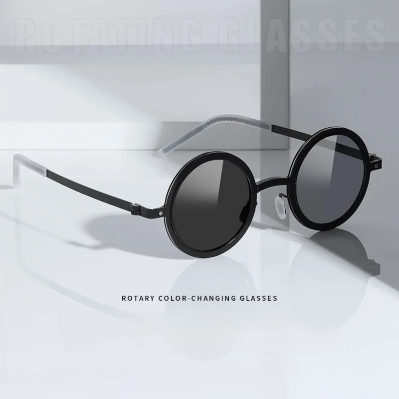 COHK New Rotating Adjustable Color Changing Sunglasses Polarized Women Men Sun Glasses Brand Design Eyewear UV400 Protection
COHK New Rotating Adjustable Color Changing Sunglasses Polarized Women Men Sun Glasses Brand Design Eyewear UV400 Protection