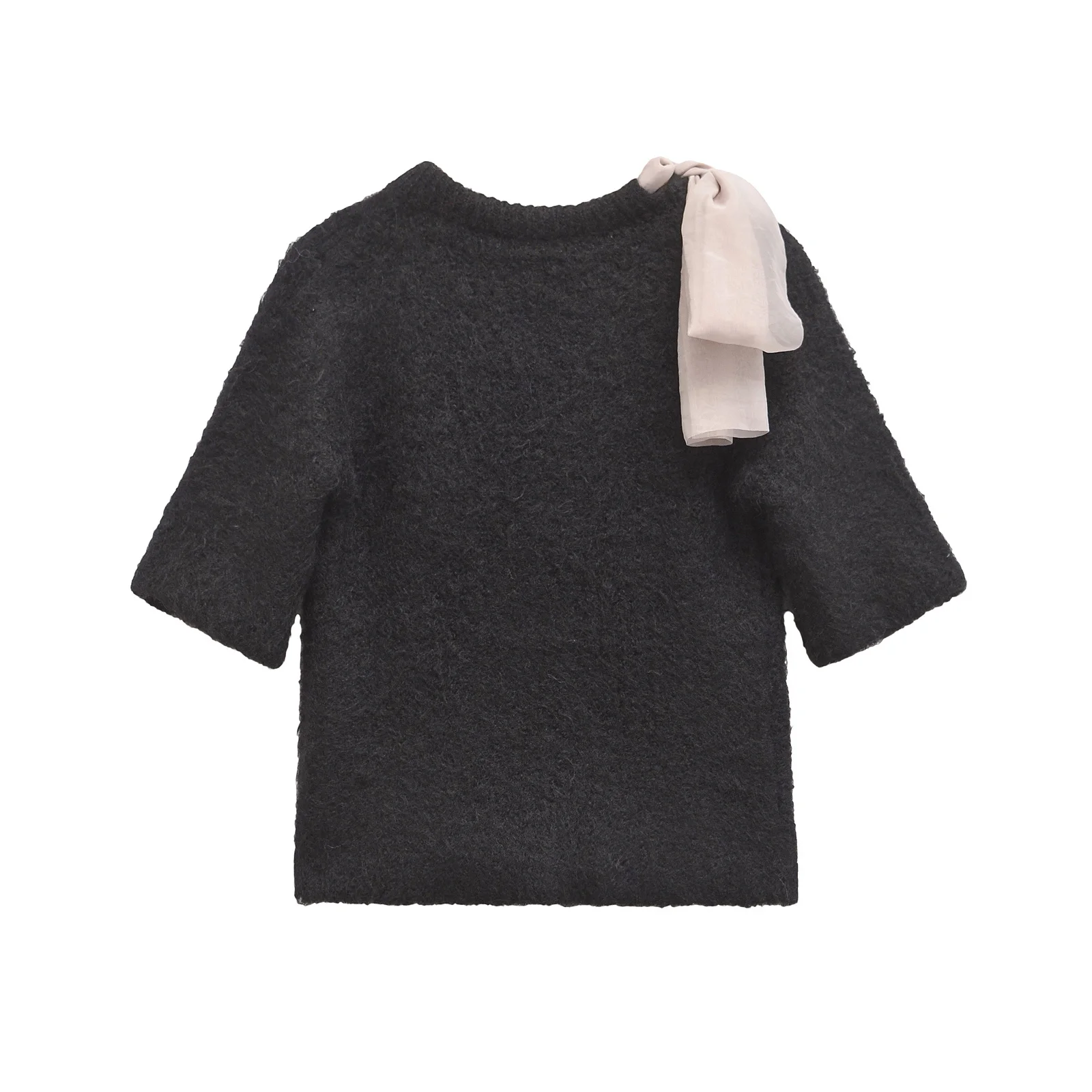 ZAB Autumn New Women's Faionable Transparent Knitted Top with Hard Net Knot Design Street Sle ort Sve roun...
ZAB Autumn New Women's Faionable Transparent Knitted Top with Hard Net Knot Design Street Sle ort Sve roun...