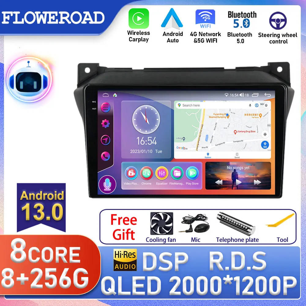 Автомагнитола на Android для Suzuki Alto 2009 2010-2016, Автомобильный мультимедийный плеер для Carplay, GPS-навигация, DSP RDS, без DVD, 2DIN, 4G + WIFI
Автомагнитола на Android для Suzuki Alto 2009 2010-2016, Автомобильный мультимедийный плеер для Carplay, GPS-навигация, DSP RDS, без DVD, 2DIN, 4G + WIFI