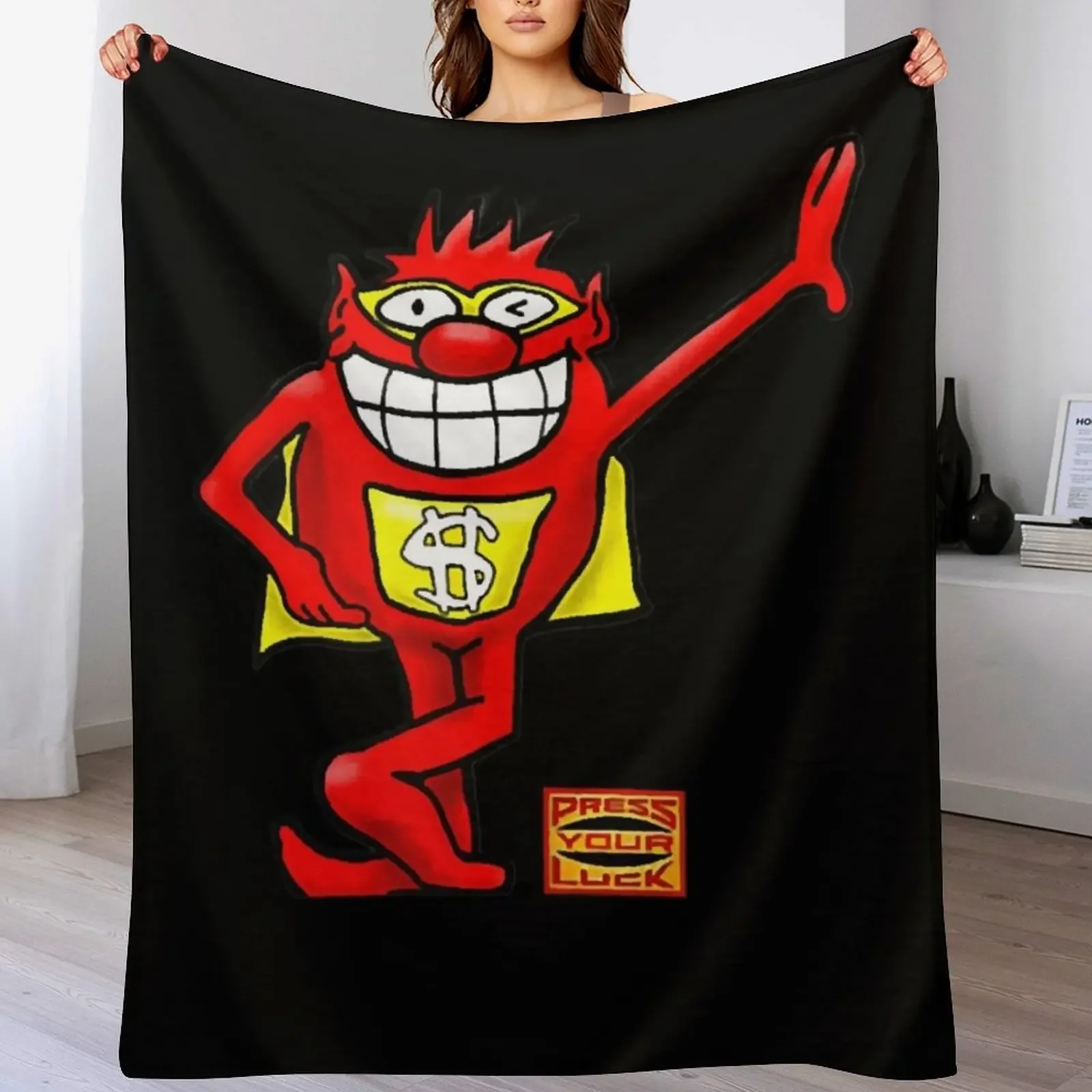 BUZZR Press Your Luck Whammy Throw Blanket Lightweight Cozy Blanket for Bed Sofa
BUZZR Press Your Luck Whammy Throw Blanket Lightweight Cozy Blanket for Bed Sofa