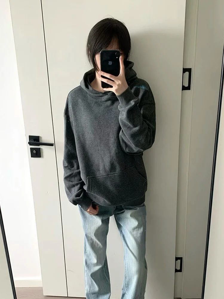 Толстовка оверсайз с вышивкой, женская, свободного кроя, модная верхняя одежда, осенний американский дизайн, парная толстовка, повседневная, стритстайл
Толстовка оверсайз с вышивкой, женская, свободного кроя, модная верхняя одежда, осенний американский дизайн, парная толстовка, повседневная, стритстайл